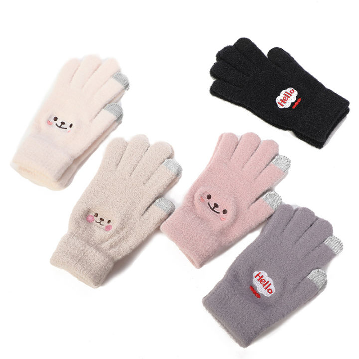 Kawaii%20Gloves%20Female%20Cute%20Cartoon%20Embroidered%20Bear%20Touchscreen%20Gloves%20Autumn%20Winter%20Warm%20Women%20Shopping%20Knit%20Gloves%20Soft%20Gloves%20-%20Image%204