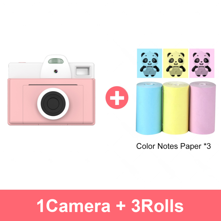 Small Printable Camera Mini Camera Instant Print - Single-Lens 1080P HD Video Cameras No ...
