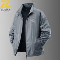 2025 Men's Summer Sun Protection Jacket Ultra-Light Thin Skin-Friendly Breathable UV Proof Fishing Ice Silk Sunscreen Coat.