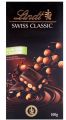 Classic Dark Chocolate, Hazel Nut, 100 G "Lindt  ". 