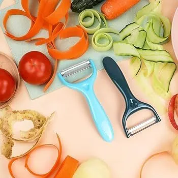 Smart Peeler Y Shape Peeler, Vegetable Peeler Fruit Peeler Multifunction Stainless Steel Blades and hard Plastic Handle