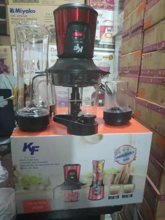 Chopper Food Processor Heavy Duty 1 Liter KF 8828 Blender multifungsi PROMO MURAH