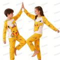 Children's Long Sleeve Boys Pikachu Pajamas Sets Kids Pyjamas Animal Pijamas for 3 to 14 Years Girls Sleepwear Nightwear Pjs.