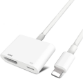 Lightnin to HDMI cable converter phone pad to display screen model L8-3SE Computer TV and projector. 
