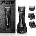 Zlade Ballistic TURBO 3.0 Manscaping Body Trimmer for Men, Private Part Shaving, Beard, Pubic Hair Groomer, Waterproof, Cordless, Rechargeable, Wireless Fast Charging, Travel Lock, No Nicks or Cuts. 
