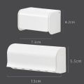 Six-hole Toothbrush Holder, Non-trace Strong Adhesive, Multi-head Toothbrush Holder Can Be Disassembled and Washed. 