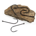 ICERIO 2X Strong Wide Gap Fishing Fly Tying Streamer Hooks for Pike/Bass/Musky/Saltwater (Sabiki, Carnivore Big Game Streamer).