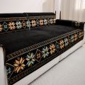 1pc Bohemian Jacquard Chenille Sofa Towel Boho Style Sofa Cover for All Seasons Living Room Couch Furniture Protector Decor.