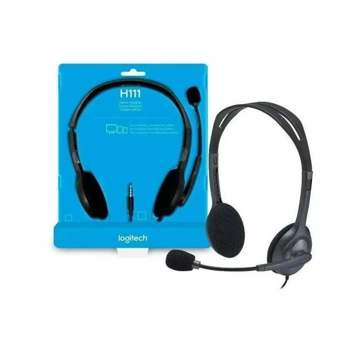 Wired Stereo Headset H111 Logitech