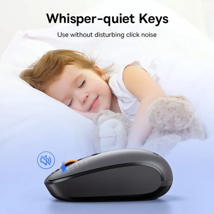 Baseus%20F01B%20Mouse%20Wireless%20Bluetooth%205.0%20Mouse%201600%20DPI%20Silent%20Click%20For%20MacBook%20Tablet%20Laptop%20PC%20Gaming%20Accessories%202.4G%20Mouse%20-%20Image%207