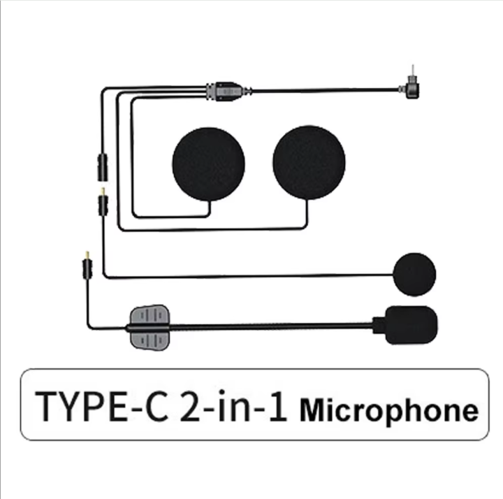Motorcycle%20Helmet%20Bluetooth%20Headset%20Intercom%20Microphone%20Universal%20Accessories%20Full%20Helmet%20Half%20Helmet%203/4%20Helmet%20Face-off%20Helmet%20-%20Image%205