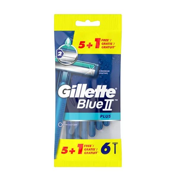 International Germany Product Gillette Saving Razor Blu 2- 5+1)