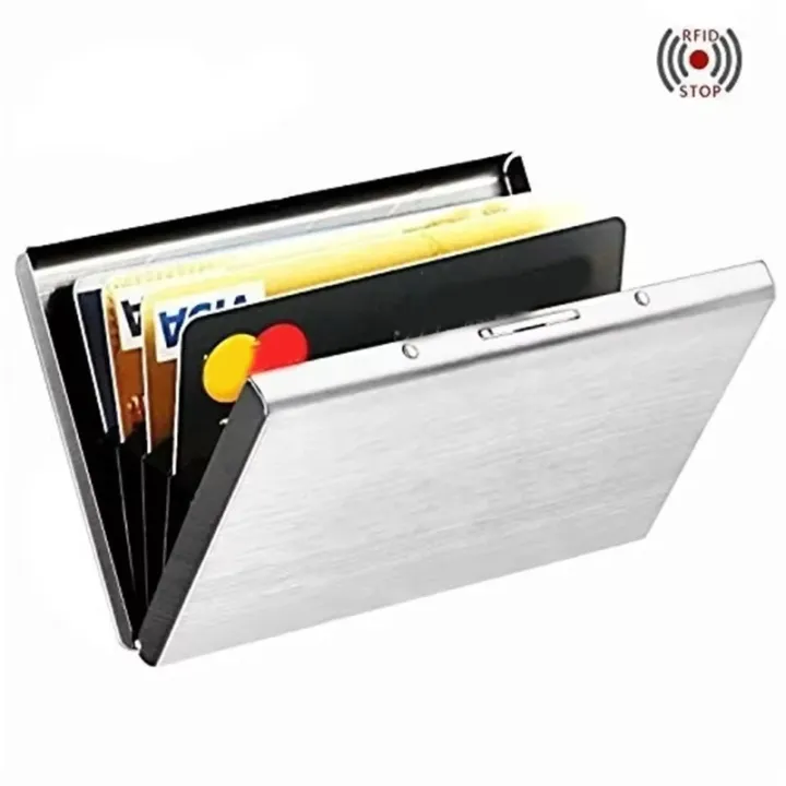 Rfid%20Credit%20Card%20Holder%20Men%20Minimalist%20Wallet%20Aluminium%20Bank%20Cardholder%20Case%20with%20Money%20Clip%20Designer%20Porte%20Carte%20-%20Image%206