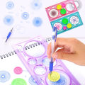 Spirograph Set, Fun Shapes Drawing Art Set Classic Gear Design Drawing Set Toys For Kids 8+ Some Parts are Sent Random. 