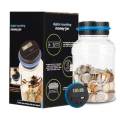 1PC Electronic Piggy Bank Counter Coin - Digital LCD Counting Coin, Money Saving Box Jar, Coins Storage Box For USD EURO.