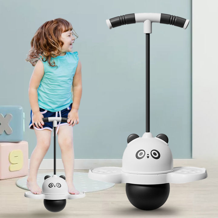 Pogo%20Ball%20/%20jump%20ball%20with%20Handle%20Kids%20Gifts%20Pogo%20Stick%20for%20Body%20Training%20Assistant%20Panda%20White%20-%20Image%202