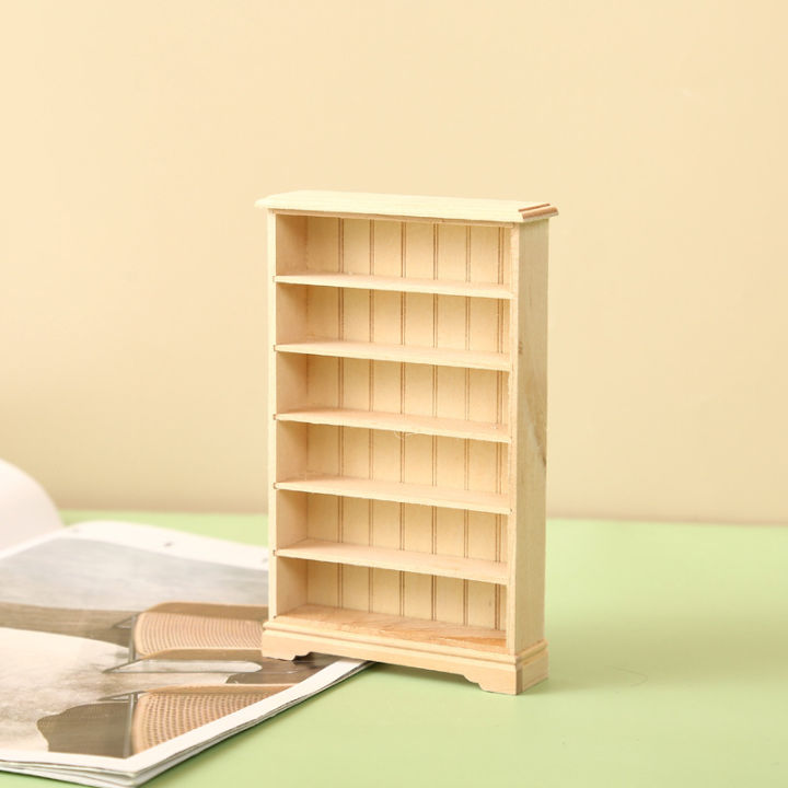1:12%20Dollhouse%20Miniature%20Bookcase%206-layer%20Storage%20Rack%20Display%20Cabinet%20Showcase%20Furniture%20Model%20Decor%20Toy%20Doll%20House%20Accessories%20-%20Image%204