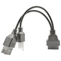Latest For SUZUKI 4Pin+6Pin Motorcycle Diagnostic Cable Scanner Connector OBD Extension Cable. 