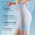 Flarixa Ultra Thin Ice Silk Safety Shorts Women High Waist Shaping Panties Seamless Slimming Underwear Tummy Pants Body Shaper.