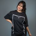 Trendy Stylish Fashion tops ladies short sleeve casual t-shirt for grail. 