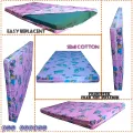 Semi cotton Mattress cover protector zippered mattress cover multicolor graphic design size can be customised come to cart. 