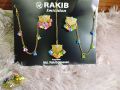 new bahubali earrings tikli set for women.