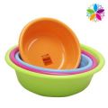 Plastic Basin , Rice Basin , Small Size Basin - 34 cm diameter  3pcs Basin. 