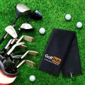 Funny Embroidered Microfiber Premium Golf Towel, Golf Accessories for Men Golfers Dad Boyfriend Husband Birthday Retirement. 
