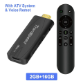 Transpeed TV Stick Android 13 ATV With TV App 4K 3D TV Box 2.4G&5G Voice Assistant Control. 