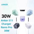 💯 Original Anker USB C GaN Charger 30W, 511  Nano 3 Pro, PIQ 3.0 Foldable PPS Fast Charger,for Pixel 8 Pro, 7 pro ,6 Pro, Universal Compatibility PD Changing. 