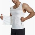Men's Body Shaper Compression Vest Abdomen Shapewear Tummy Slimming Sheath Gynecomastia Shapers Corset Waist Trainer Fajas Tops.