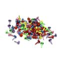 4.5MM/8MM Round Metal Mini Brads Studs Spike for Scrapbooking Embellishment Fastener DIY Handmade Craft Accessories. 