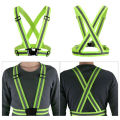 1 Pc Highlight Reflective Straps Night Running Riding Clothing Vest Adjustable Safety Vest Elastic Band For Adults And Children. 