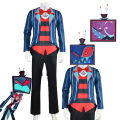 New Fashion Cosplay Costume Tv Demon Vox Cosplay Roleplay Outfit Disguise Halloween Carnival Suit New Party for Hazbin Hotel. 