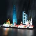 Architecture World Classic City Architecture Skyline Collection Moscow Building Blocks Assembly Classic Model Kit DIY Kids Bricks Wall Office Display. 