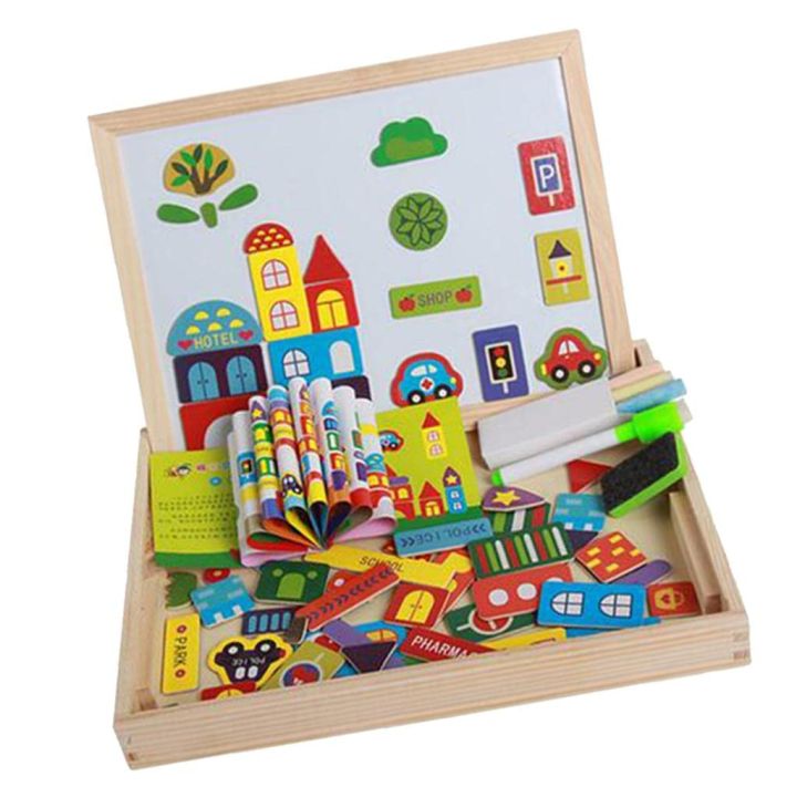 Folding%20Double-Sided%20Kids%20Wooden%20Puzzle%20Magnetic%20Drawing%20Board%20DIY%20Educational%20Drawing%20Toy%20-%20Image%205