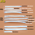 JCD 10pcs Charging PCB Board and Power switch Flex Cable For PS3 slim PS2 10pin 12pin 14pin Ribbon Flex Cable for PS4. 