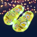 New Cute Luminous Kids Slippers Crystal Shoes Sparkling Lights Boys Girls Will Cartoon Glowing Cute Baby Cool Indoor Outdoor. 