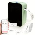 Marklife P15 Thermal Label Printer Similar as D11 D110 D101 Labeling Machine Wireless Bluetooth Label Maker With Label Sticker. 