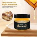 Beeswax Furniture Polish ,Wood Seasoning Beeswax - Natural Wood Wax Traditional Beeswax Polish for Wood & Furniture ,Beeswax Wood Polish and Cleaner for Furniture Care (85g). 