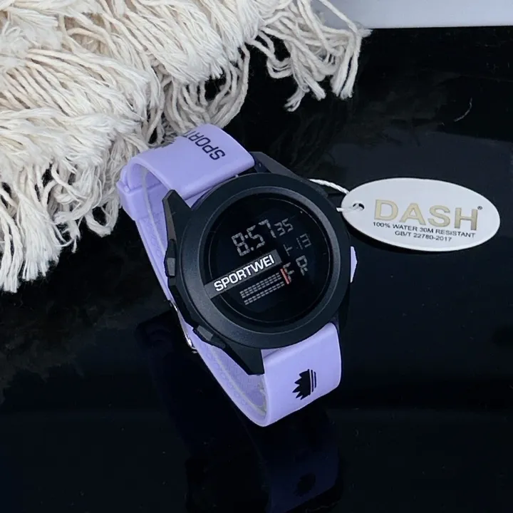 Sportwei%20women's%20digital%20watch%20waterproof%20100%25%20casual%20cute%20resin%20strap%20watch%2040mm%20-%20Image%205