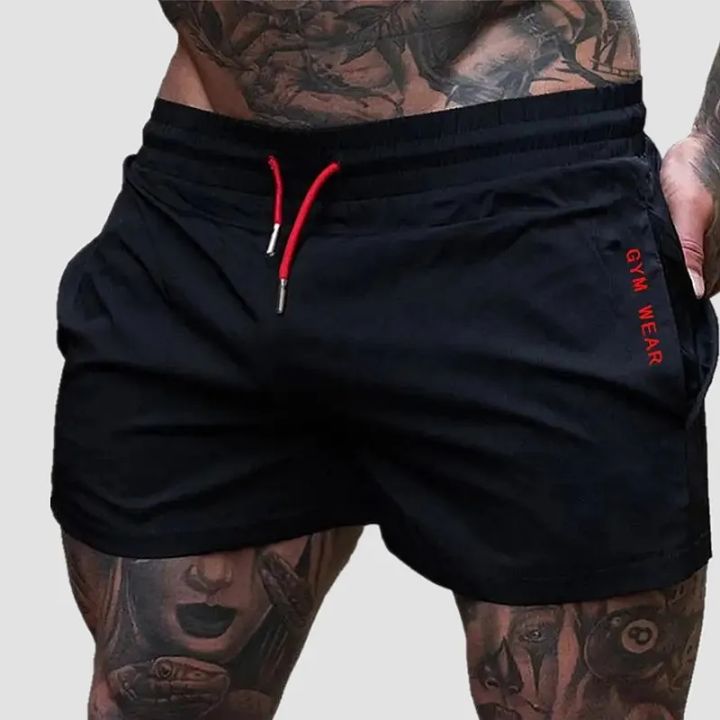2026%20Summer%20Gym%20Fitness%20Men's%20Shorts%20Woven%20Sweatpants%20Thin%20Fashion%20Men%20Marathon%20Running%20Shorts%20Sports%20Breathable%20Training%20Pants%20-%20Image%203