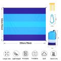 Beach Blanket, Waterproof and Sandproof Large 2-3 Adult Light Picnic Mat Travel Camping Hiking Beach Blanket.