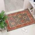 VIKAMA Crystal Velvet Floor Mat Light Luxury Retro Entry Door Floor Mat Carpet Door Mat Entry Door Foot Mat Entryway Carpet.