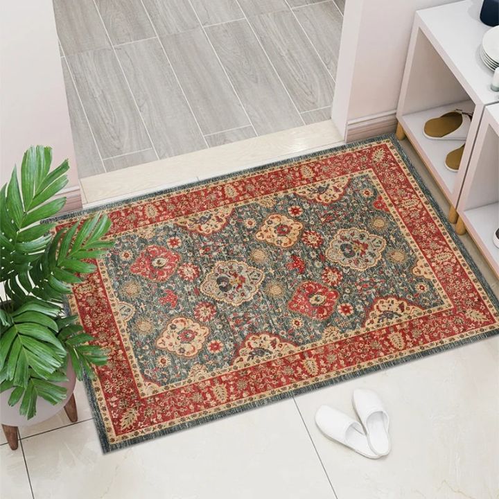 VIKAMA%20Crystal%20Velvet%20Floor%20Mat%20Light%20Luxury%20Retro%20Entry%20Door%20Floor%20Mat%20Carpet%20Door%20Mat%20Entry%20Door%20Foot%20Mat%20Entryway%20Carpet%20-%20Image%204
