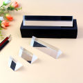 Crystal Glass Triangular Prism for Kids Rainbow Color Light Physics Experiment Photographic Prisme Educational Toy. 