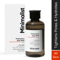 Minimalist 3% PHA Alcohol Free Hydrating Face Toner for Pore Tightening | Mild Exfoliation, pH Balancing & Rebalancing Skin Microbiome | for Women & Men | 5 Fl Oz / 150 ml. 