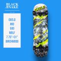 OXELO MID 500 WOLF & MONKEY SKATEBOARD COMPLETE SET. 