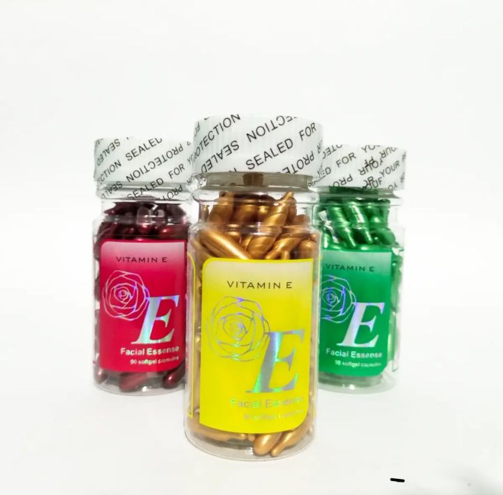 Vitamin E facial essence capsules provide long-lasting moisture  and anti aging