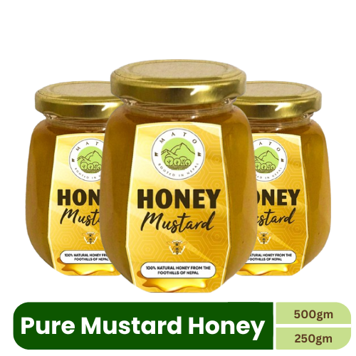 Mato Pure Mustard Honey 250gm